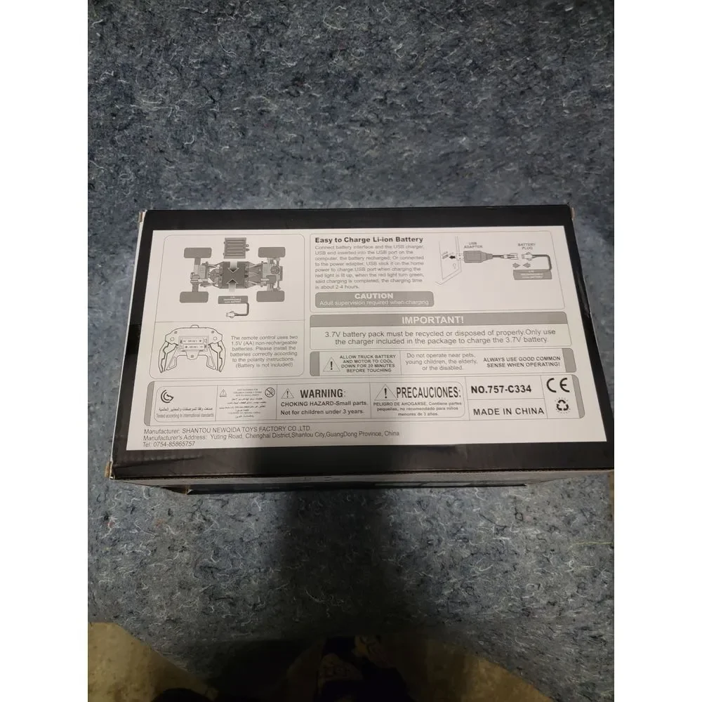 NQD Gesture Remote Control Car - 4WD Off-Road‎ 1:14 RED NEW